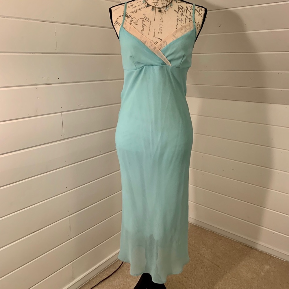 Aqua dress